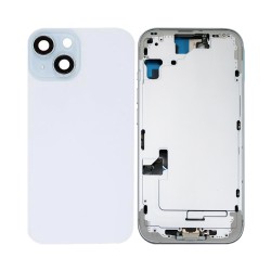 Tampa Traseira com Frame+Flex+Vibrator Apple iPhone 15 Azul